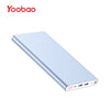 Yoobao A2 20000mAh Universal Power Bank Dual USB Output/Input Ultra Slim 14.5mm Li-Polymer Mobile Portable Battery Charger
